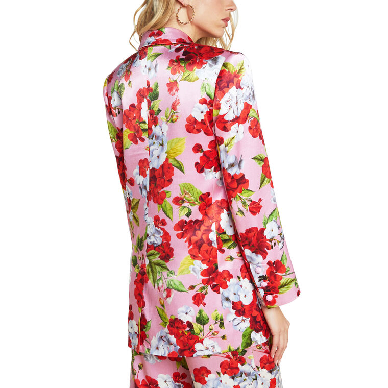 Gwyneth Floral Relaxed Boyfriend Blazer image number null