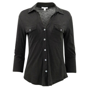 Contrast Panel Shirt