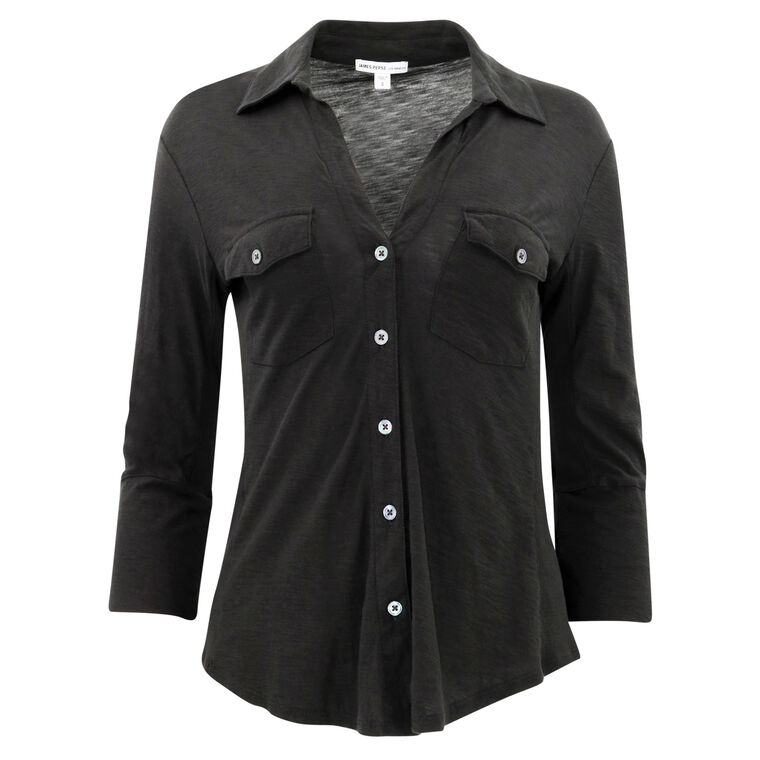 Contrast Panel Shirt image number null