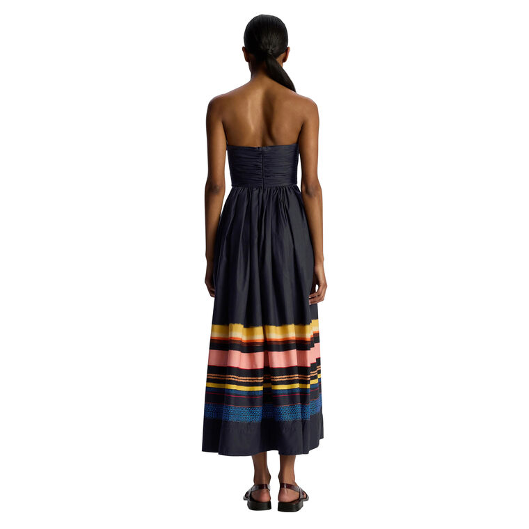 Tate Strapless Midi Dress image number null