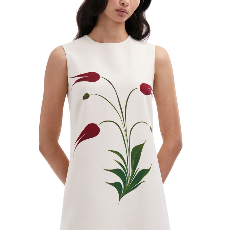 Tulip Wool Dress image number null