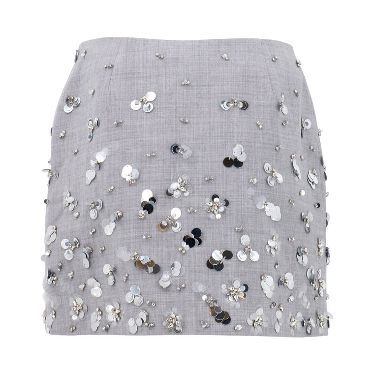 Larissa Embellished Mini Skirt image number null