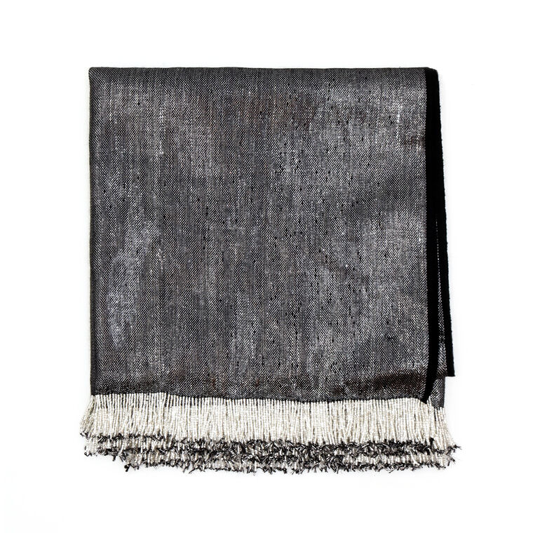 Cashmere Glitter Twill Stole image number null