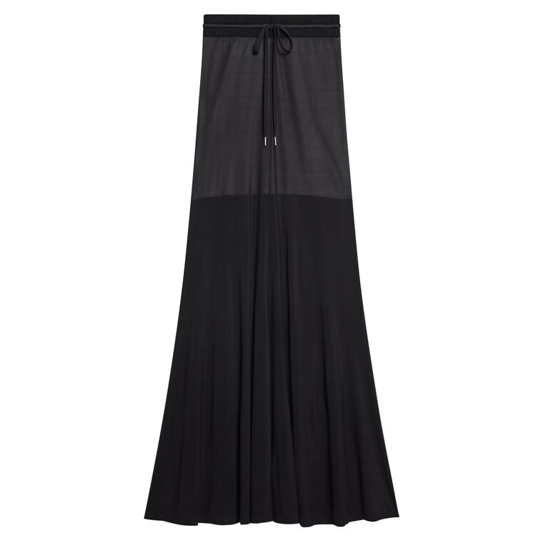 Hosiery Maxi Skirt image number null