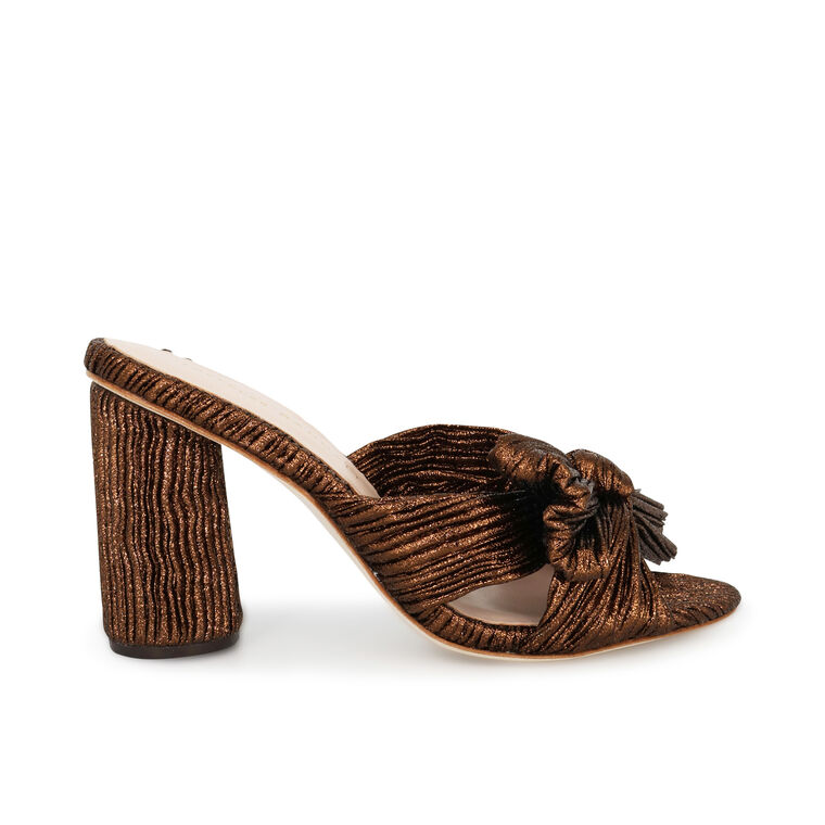 Penny Pleated Knot Mule image number null