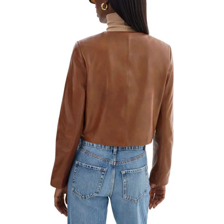 Linette Leather Jacket image number null