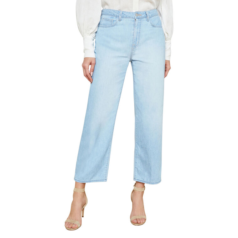 June Cropped Stovepipe Jean image number null