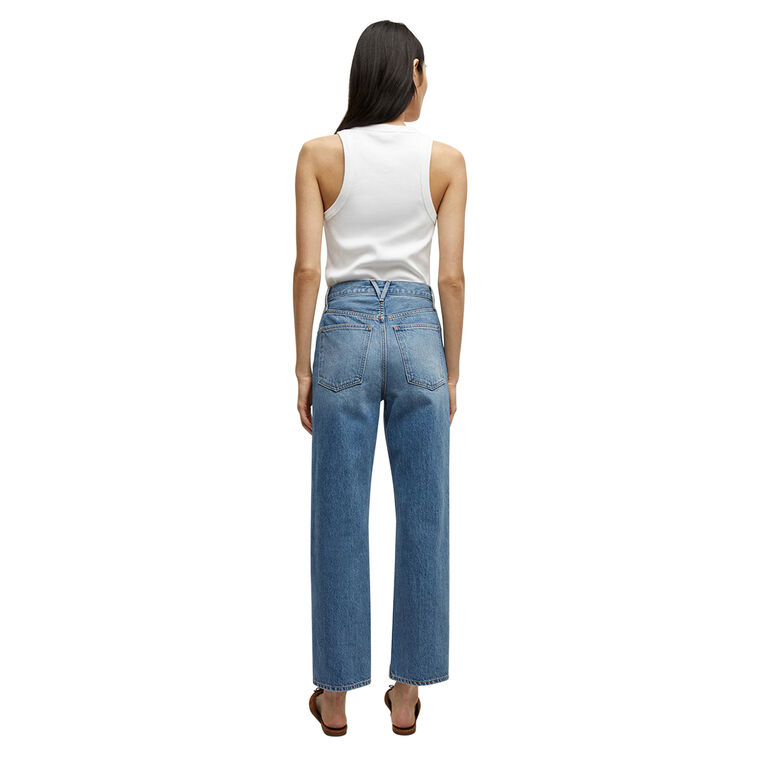 Daniela Ankle Straight Leg Jean image number null