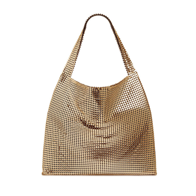 Pixel Metallic Tote Bag image number null