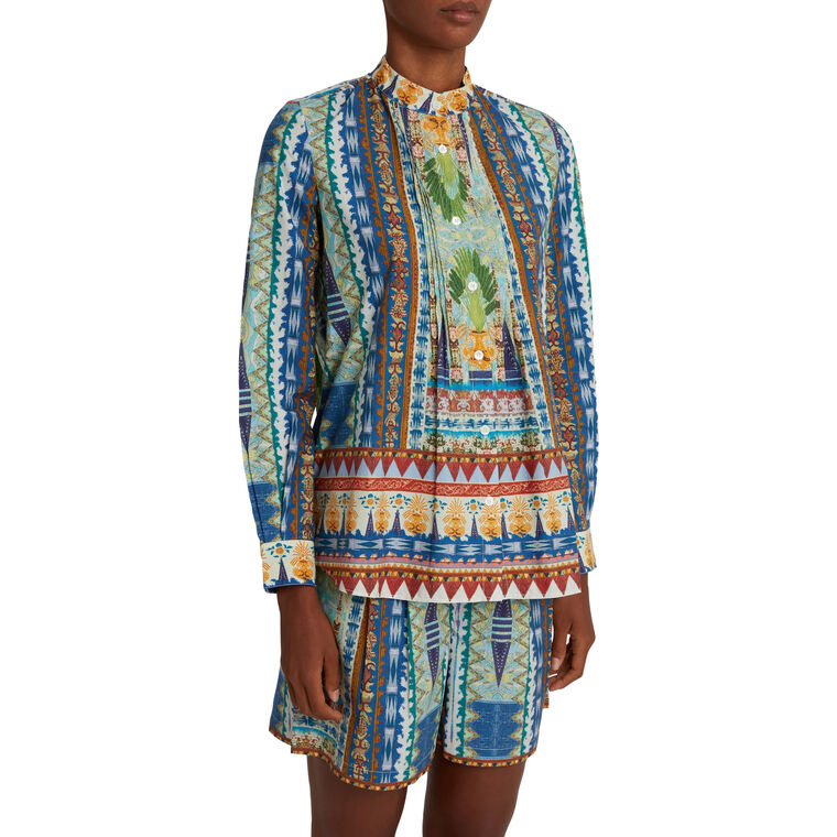 Chiara Jada Print Shirt image number null