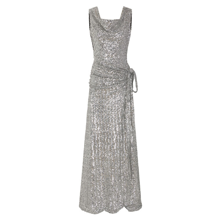 Sequin-Embellished Gown image number null