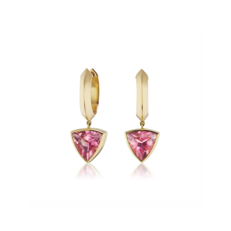 Pietra Gemsonte Huggie Earrings image number null