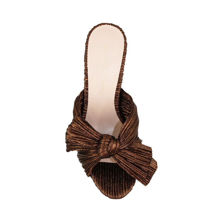 Penny Pleated Knot Mule image number null