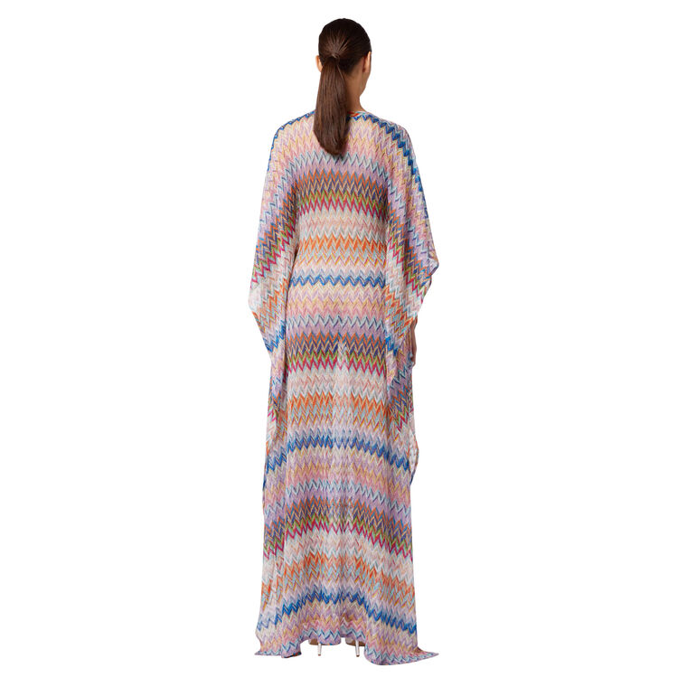 Long V-Neck Cover-Up Kaftan image number null