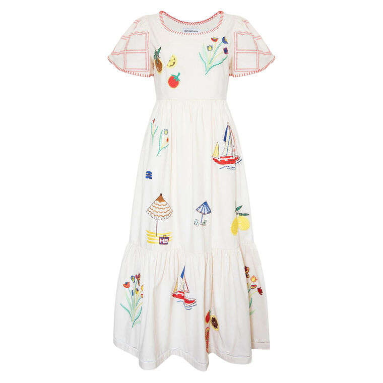 Marley Summer Embroidery Dress image number null