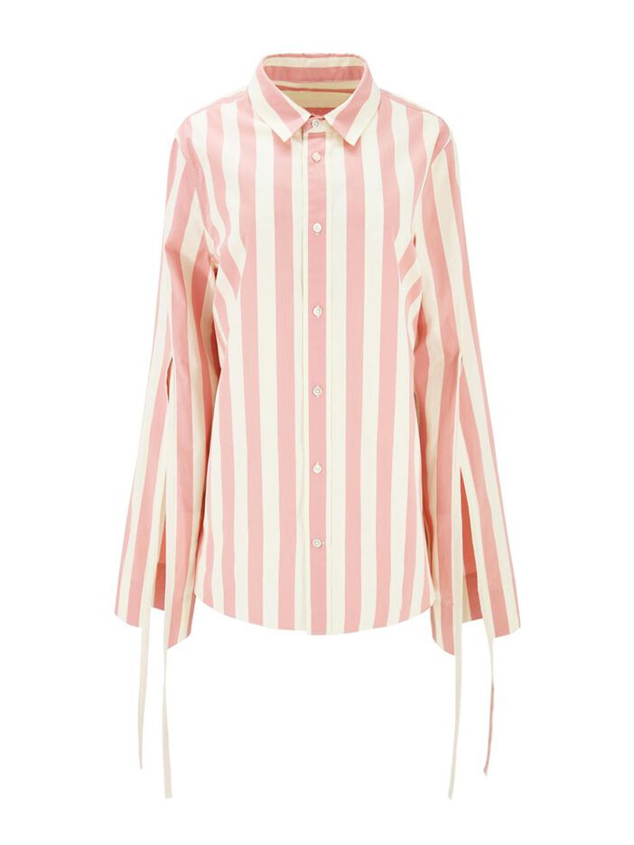 Striped Long Sleeve Shirt image number null