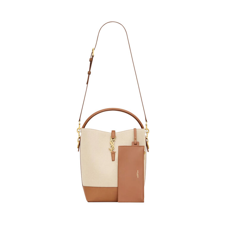 Le 37 Bucket Bag In Canvas image number null