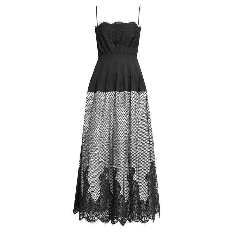 Katelyn Lace Sleeveless Midi Dress image number null