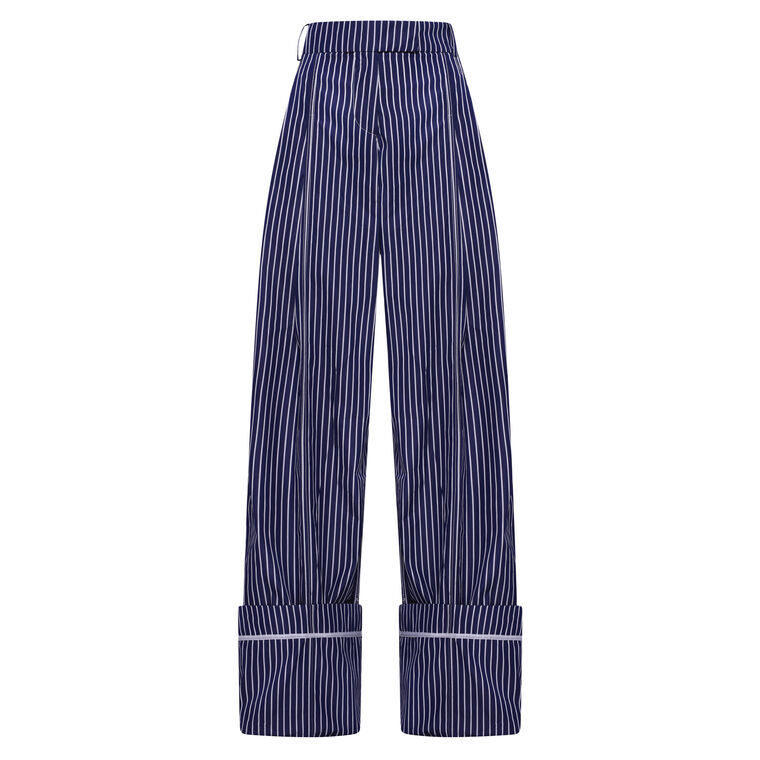 Oversized Pinstripe Tailoring Pant image number null