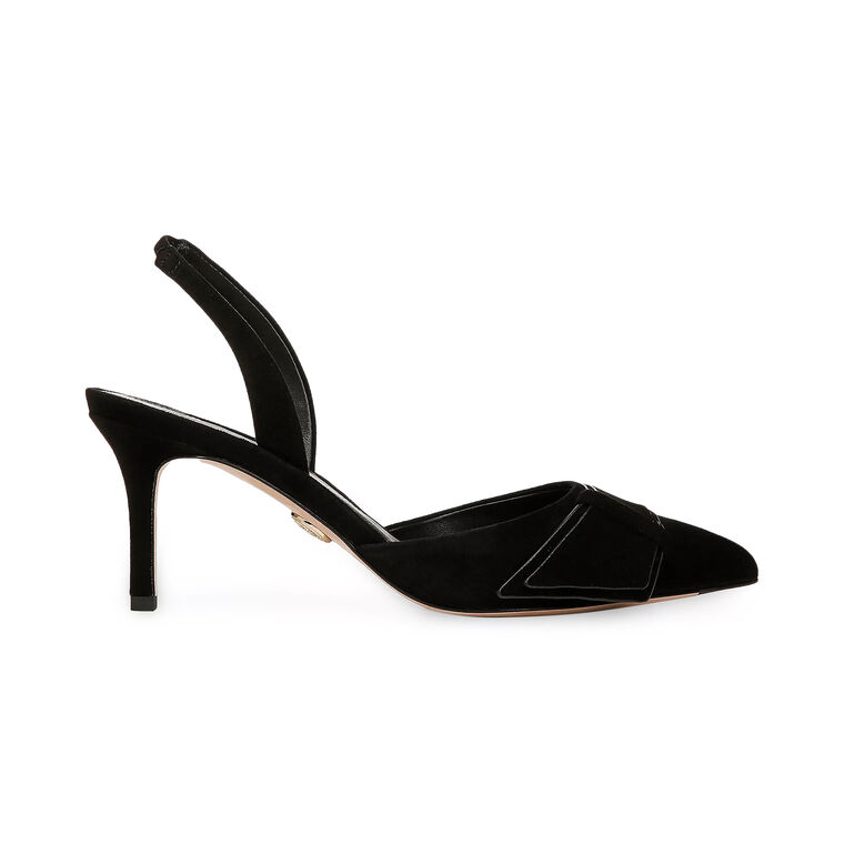 Lisbeth Suede Slingback Pump image number null