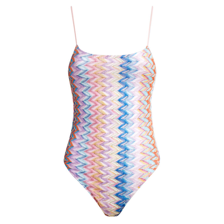 One-Piece Swimsuit With Adjustable Straps image number null