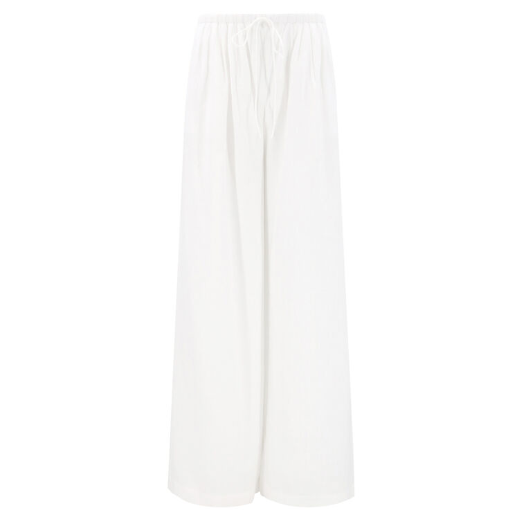 Devon Linen Palazzo Pant image number null