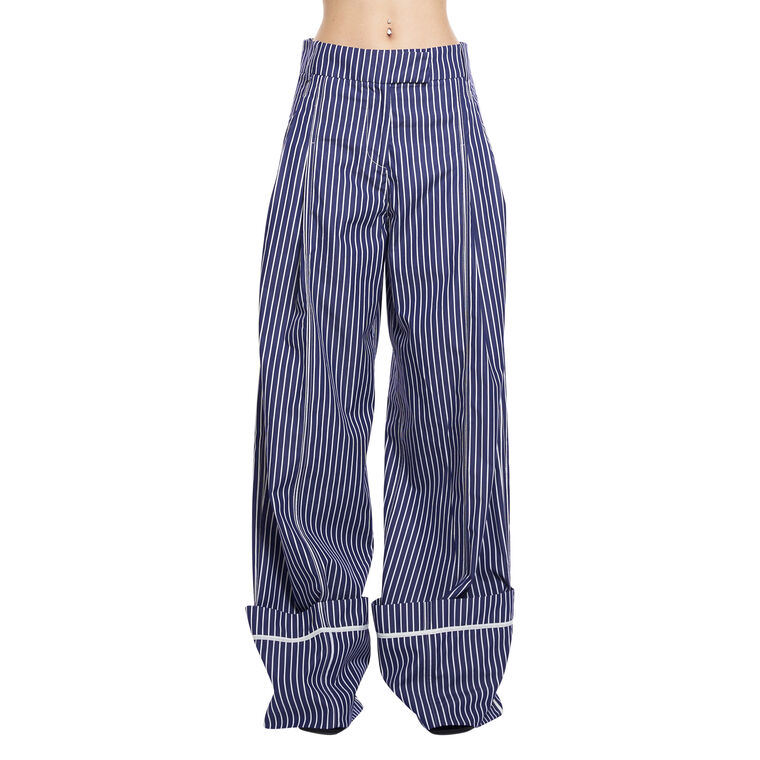Oversized Pinstripe Tailoring Pant image number null