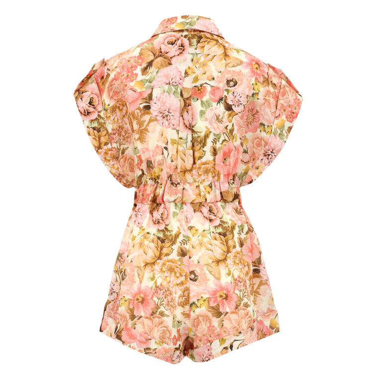 Golden Cuffed Playsuit image number null