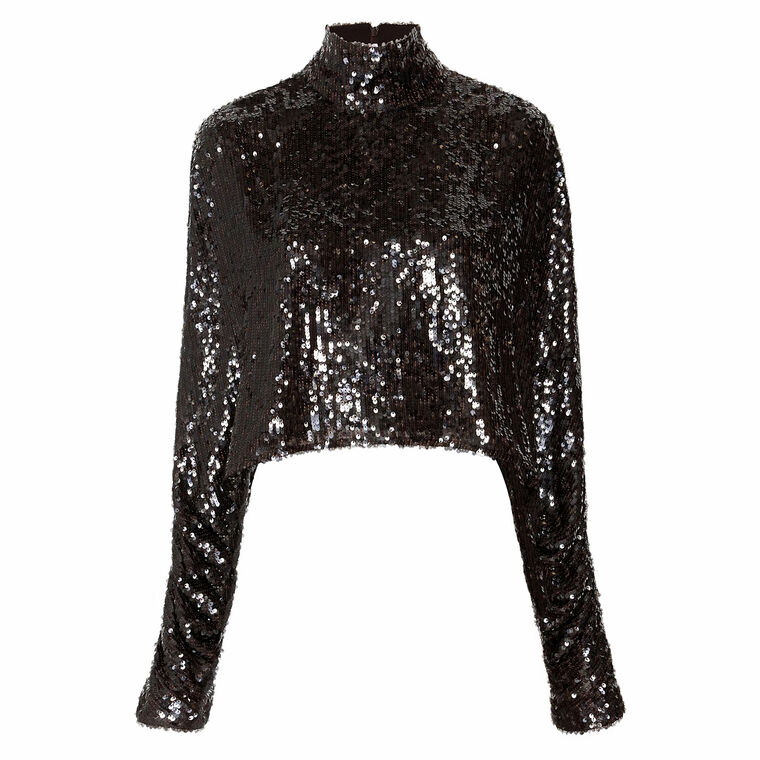 Sequin Caftan Top image number null