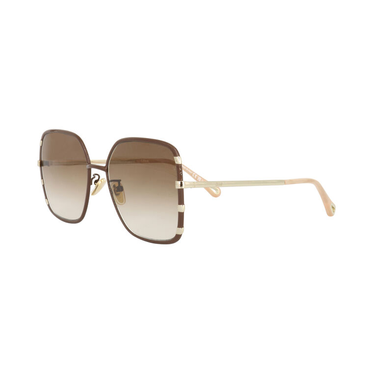 Celeste Square Metal Sunglasses image number null