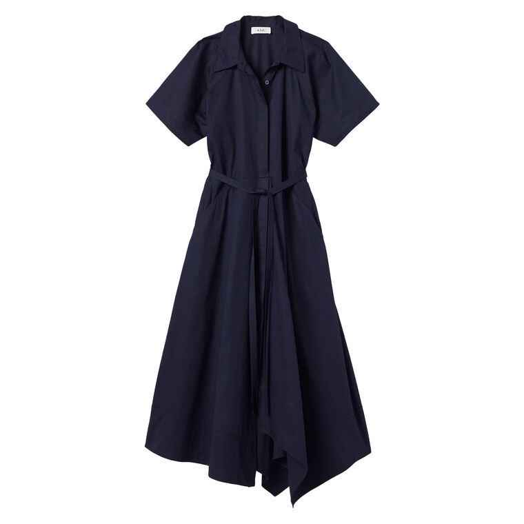 Julianna Cotton Midi Shirtdress image number null