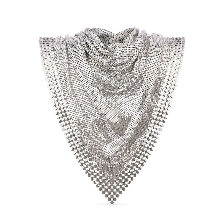 Metallic Chain-Mail Scarf image number null