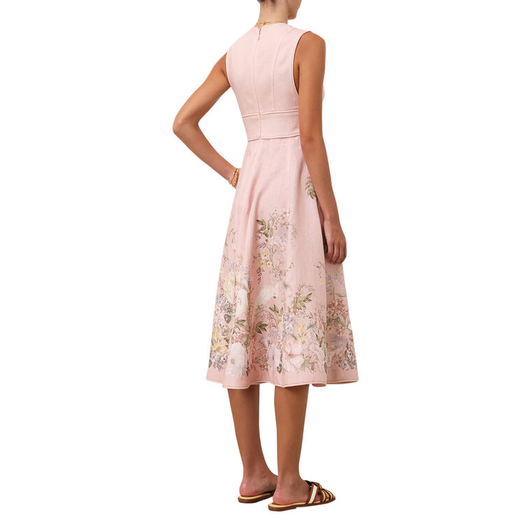 Waverly Plunge Midi Dress image number null