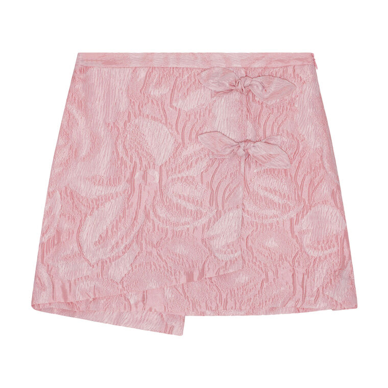 Textured Cloque Mini Skirt image number null