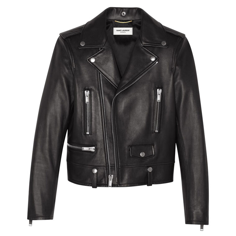 Motorcycle Jacket In Lambskin image number null