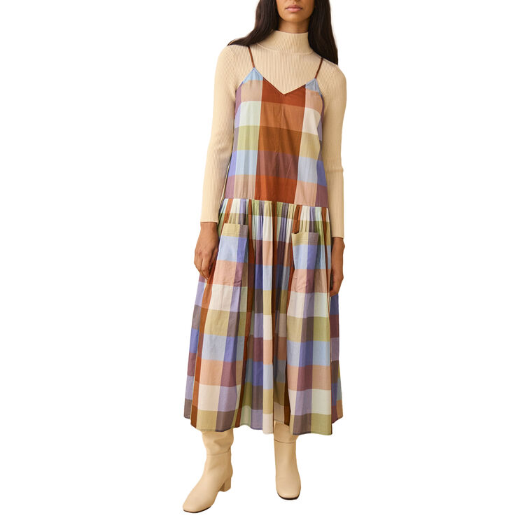 Martin Plaid Dress image number null