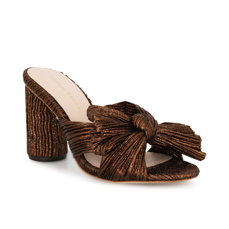 Penny Pleated Knot Mule image number null