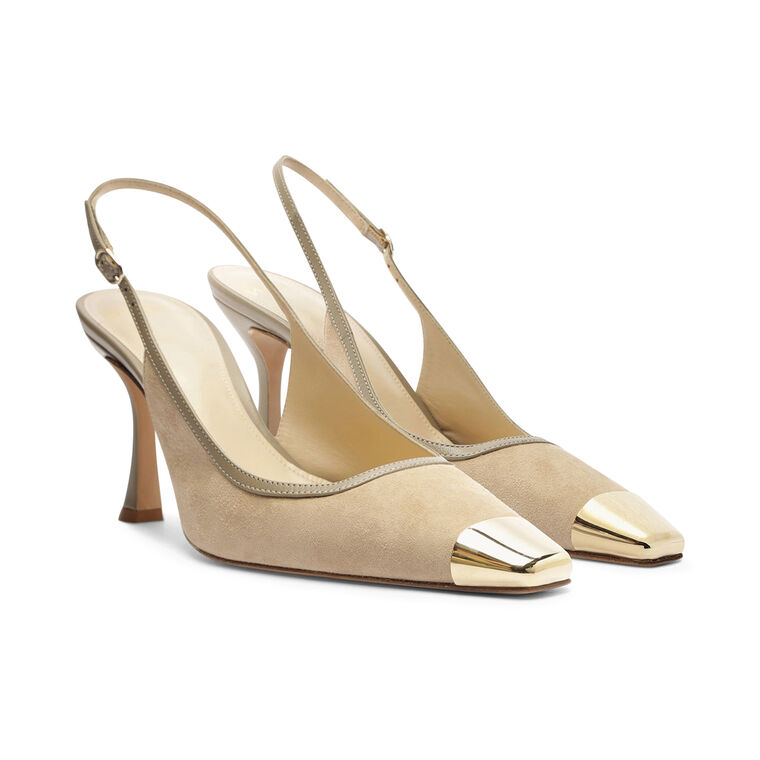 Olivia 85mm Captoe Slingback image number null