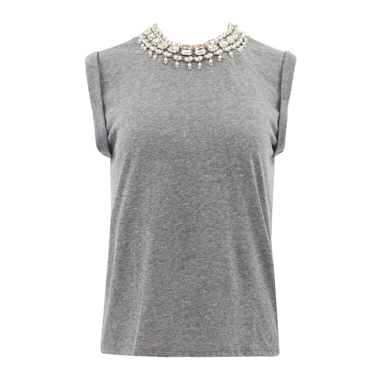 Pearl Necklace Brielle Tee image number null