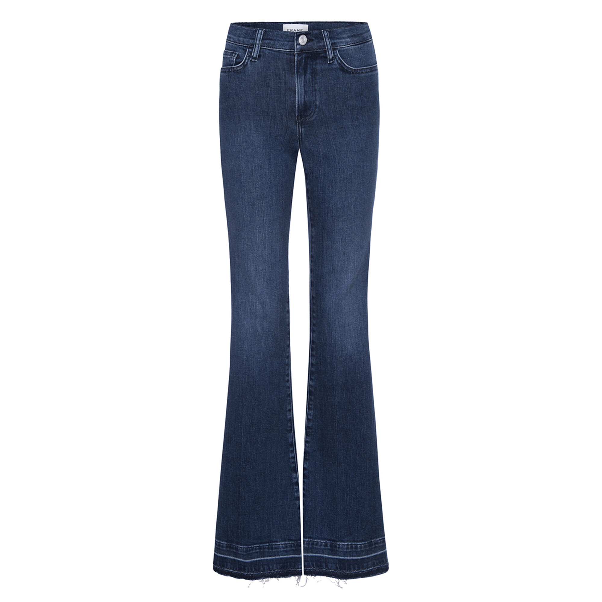 Le Easy Flare Raw Hem Jean