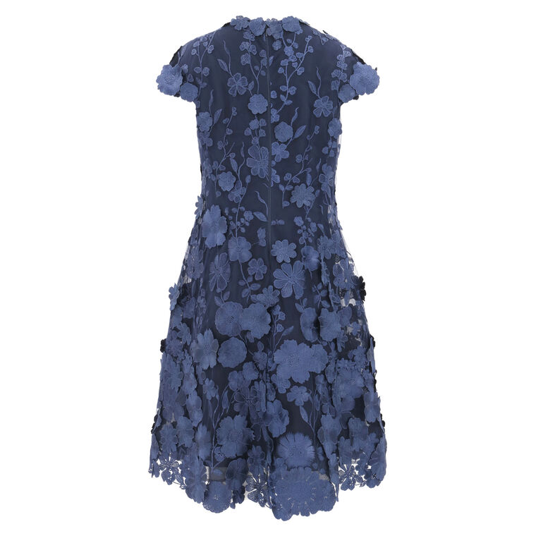 3D Floral Cocktail Dress image number null