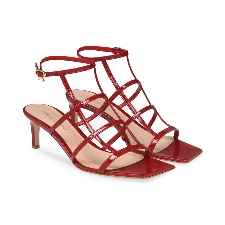 Mondry 55mm Kitten Heel Caged Sandal image number null