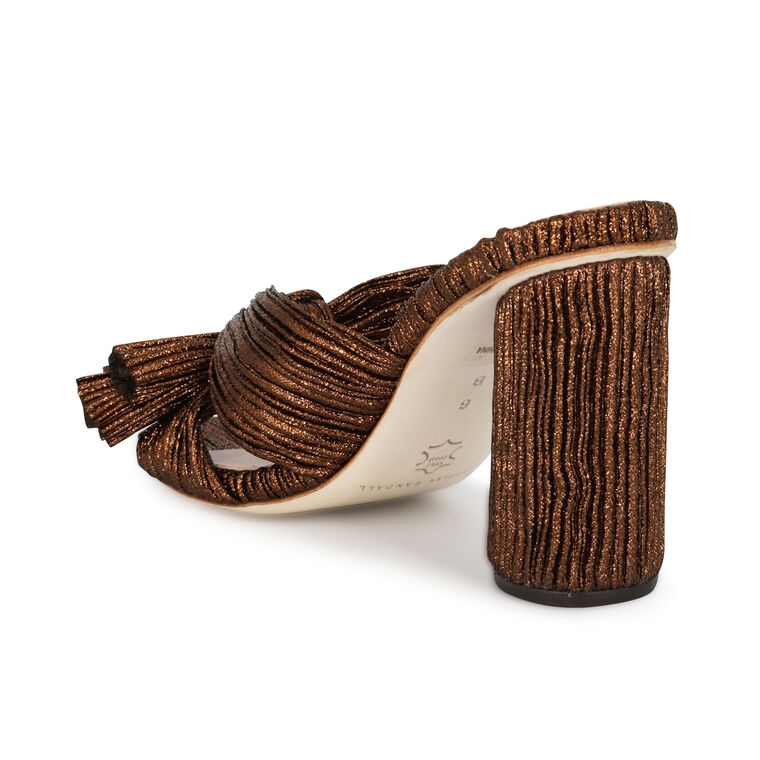 Penny Pleated Knot Mule image number null