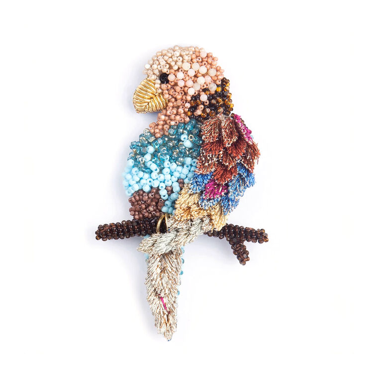 Macaw Tropical Brooch image number null