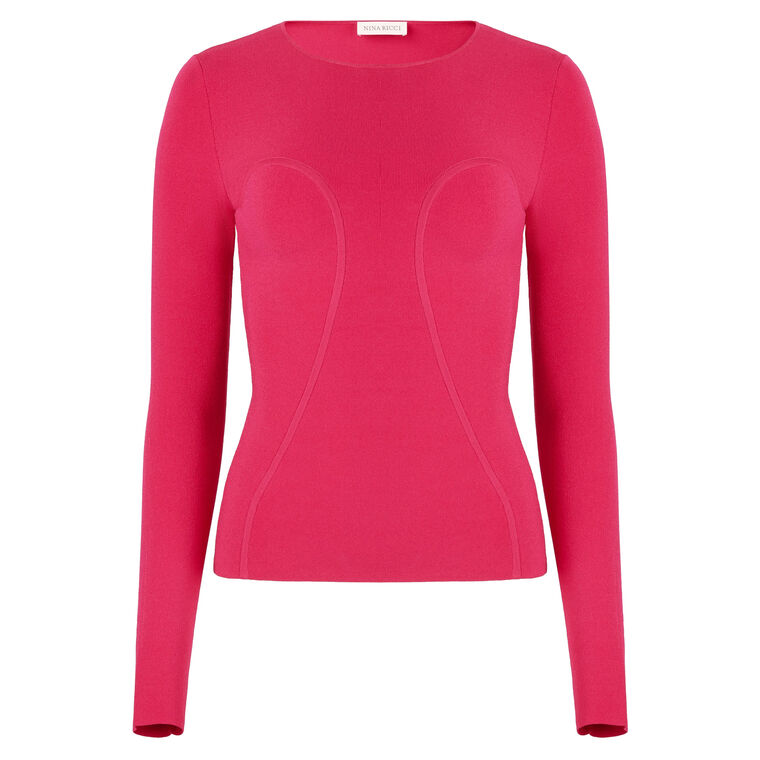 Fitted Long Sleeve Top image number null