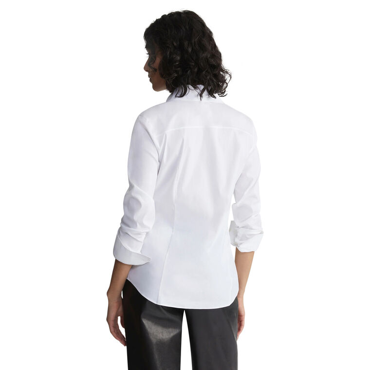 Kennedy Stretch Cotton Slim Blouse image number null