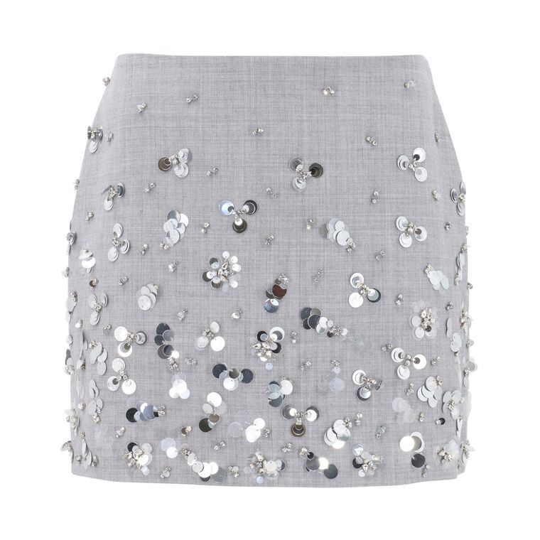 Larissa Embellished Mini Skirt image number null