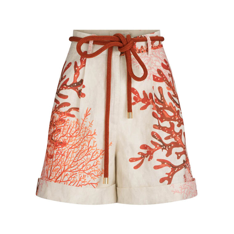 Bimba Coral Print Bermuda Short image number null