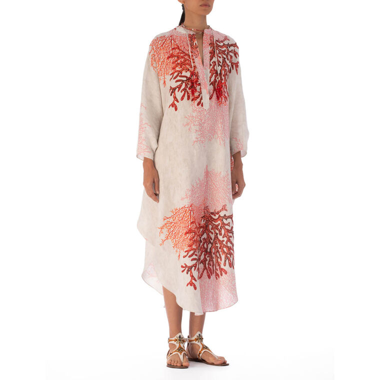 Elea Coral Print Tunic image number null