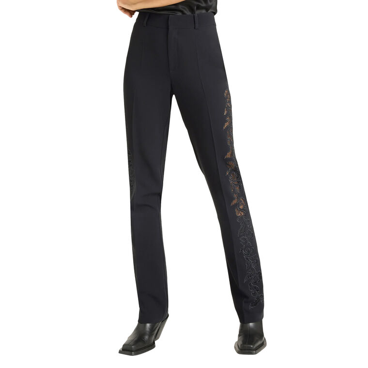 Cutout Paisley Embellished Kerry Pant image number null